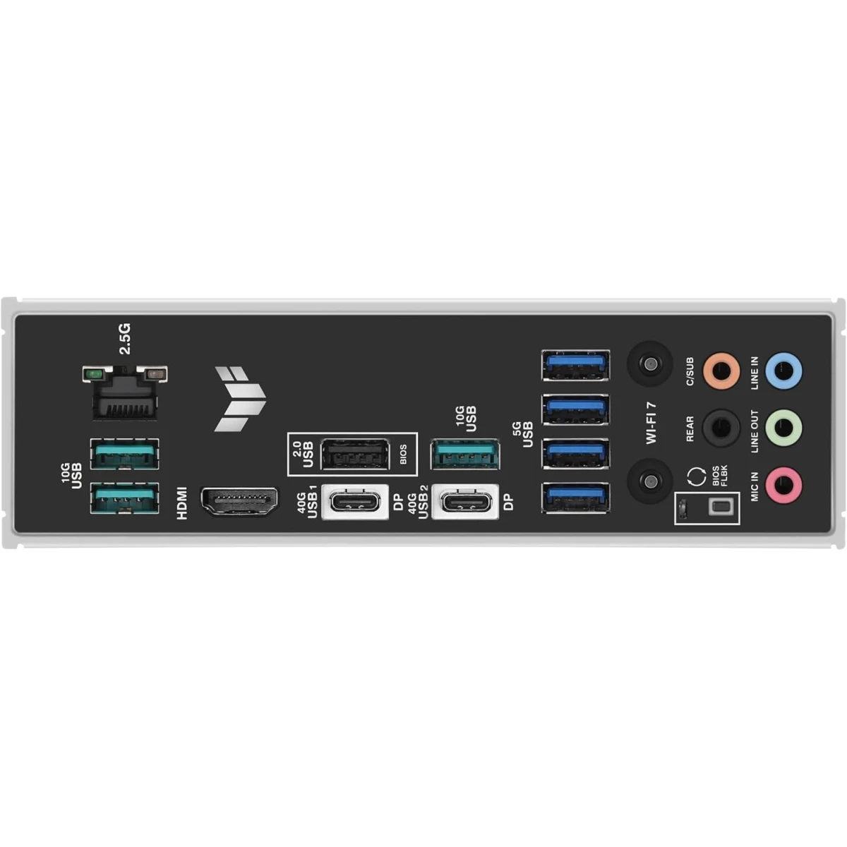 ASUS TUF Gaming X870-Plus WIFI 7 AMD X870 AM5 ATX 4x M.2 Slots DDR5 USB 3.2 Gen 2x2 Type-C® USB4® Header & 2.5Gb Ethernet