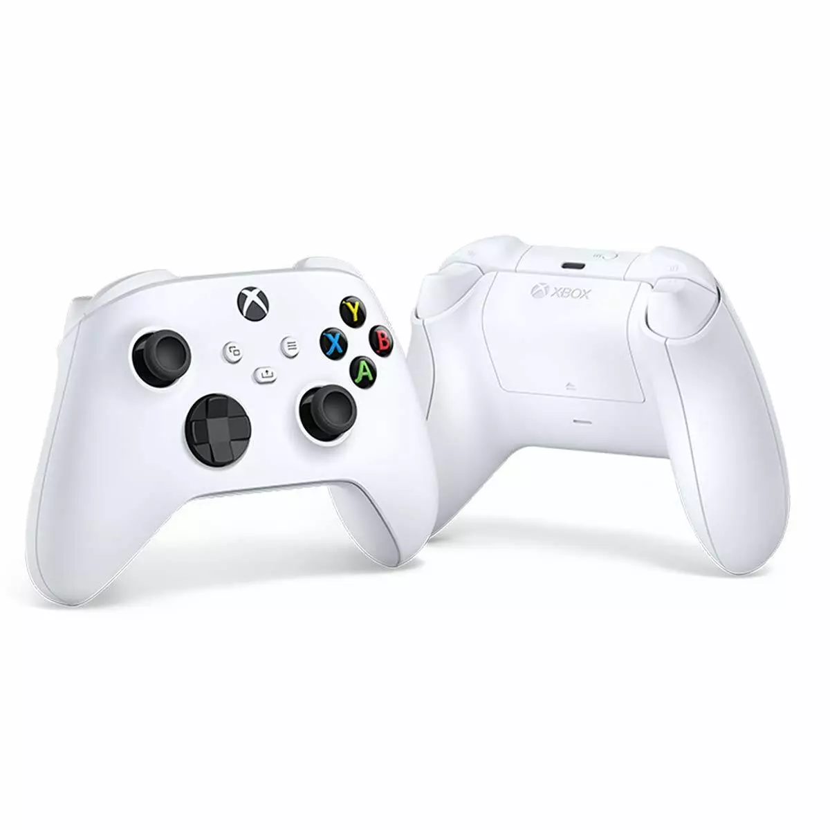 XBOX Core Wireless Gaming Controller – Robot White – Xbox Series X|S, Xbox One, Windows PC, Android, and iOS