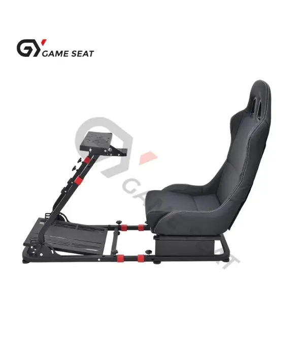 Racing Seat Gaming Chair Simulator Cockpit Steering Wheel Stand for Logitech G29 Thrustmaster Xbox Playstation PS4