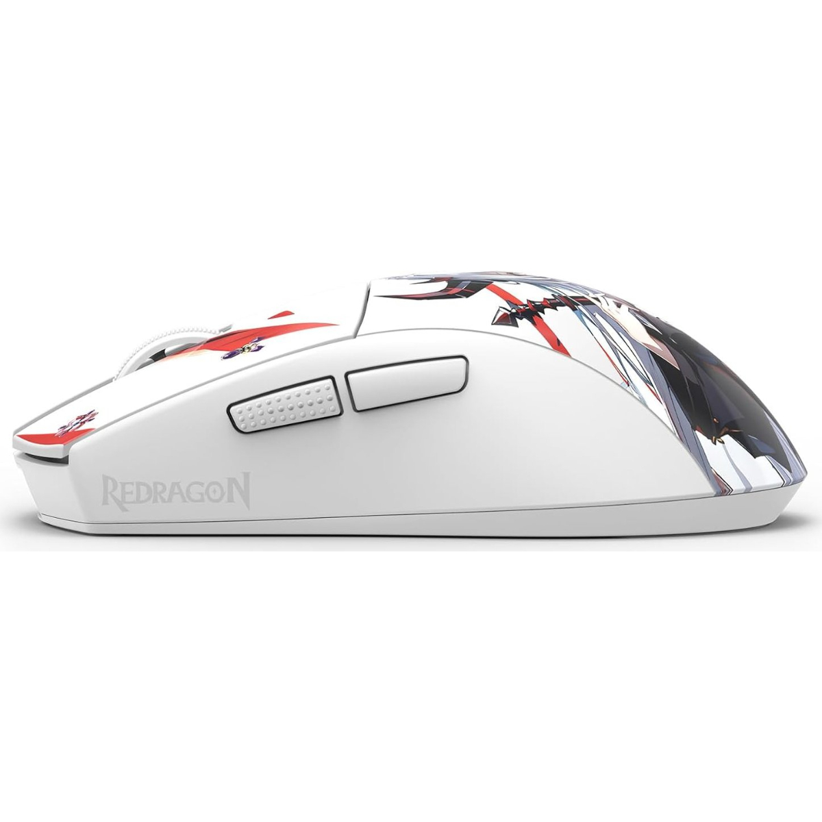 Redragon M916AK PRO 3-Mode Anime Gaming Mouse, 42G Ultra-Light 26K DPI Gaming Mouse w/Ergonomic Natural Grip Build, Full Programmable Buttons, Software Supports DIY Keybinds & DPI