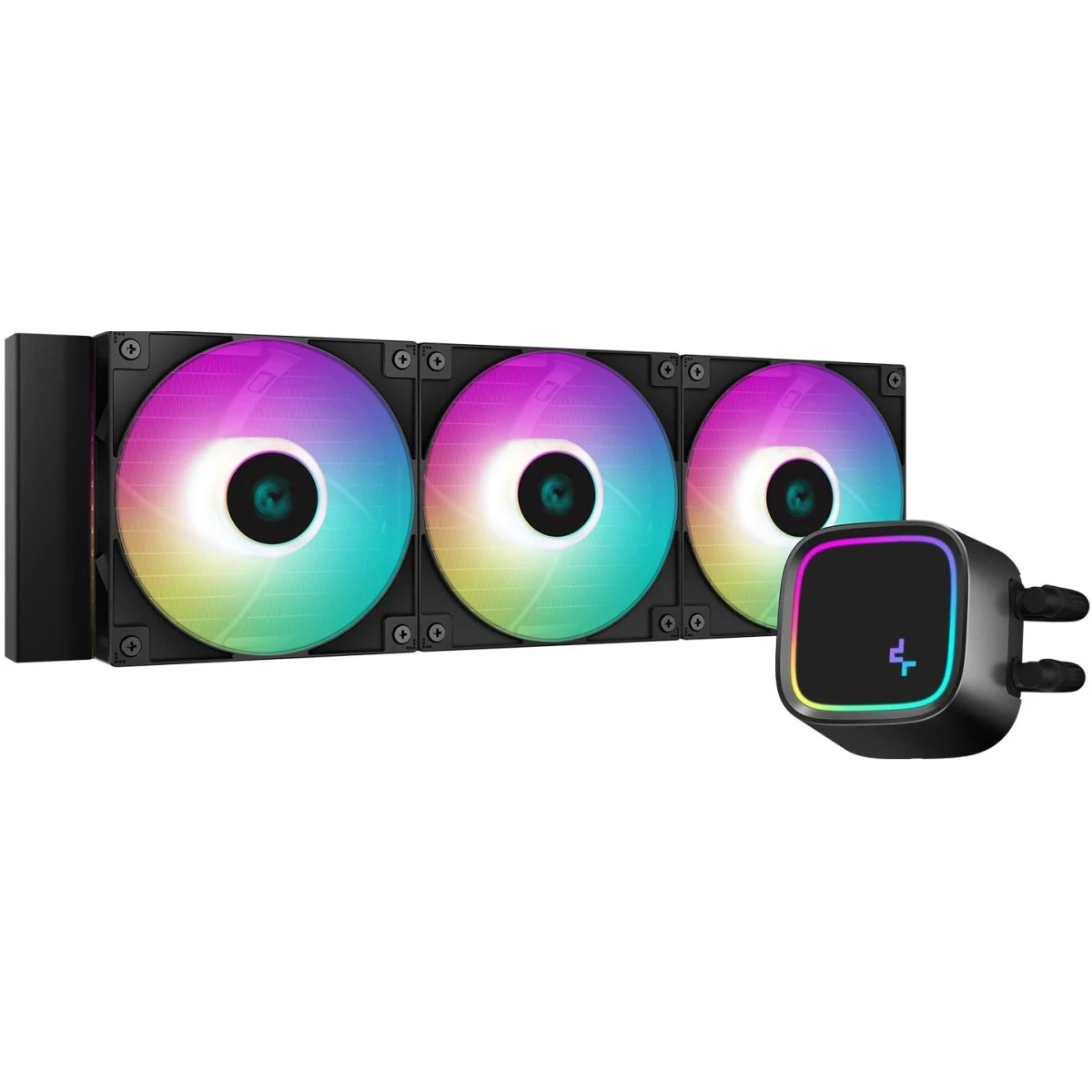 DeepCool LE720 Liquid Cooler 250W TDP AIO 360mm ARGB PWM Fan Copper Heatsink Aluminium Radiator Anti-Leak Tech CPU Water Cooler Intel & AMD