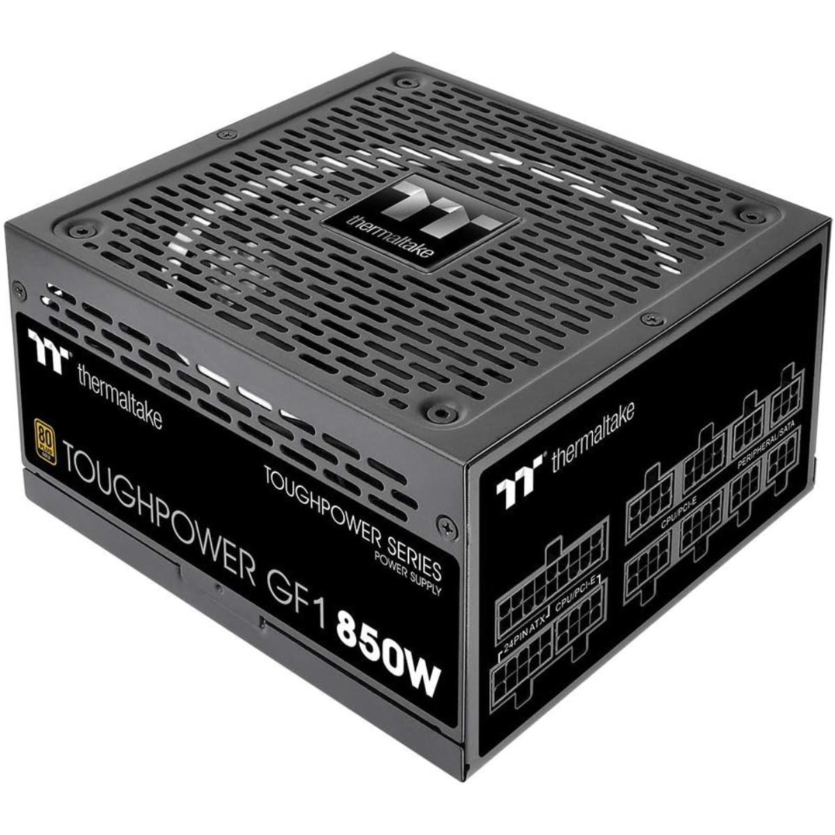 Thermaltake Toughpower GF1 850W 80+ Gold SLI/ CrossFire Ready Ultra Quiet 140mm Hydraulic Bearing Smart Zero Fan Full Modular Power Supply PS-TPD