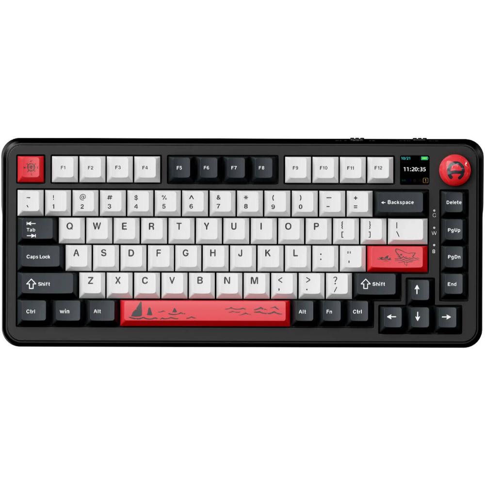 AJAZZ AK820 MAX PLUS The Full Range of Mechanical Keyboards -3-Mode Wired, 2.4GHz Wireless, BT Gaming Keyboard