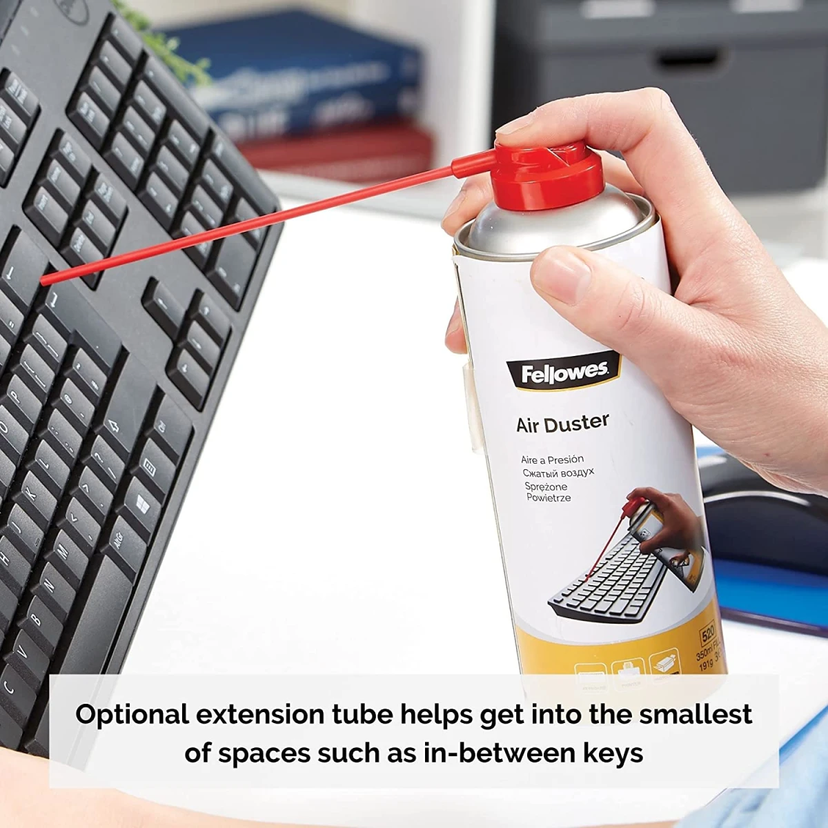 Fellowes Air Duster 350 ml Can HFC Gaz Free - 9974906