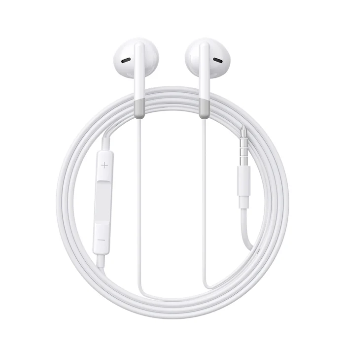 JOYROOM JR-EW01 Wired Series Half In-Ear Wired Earphones-White