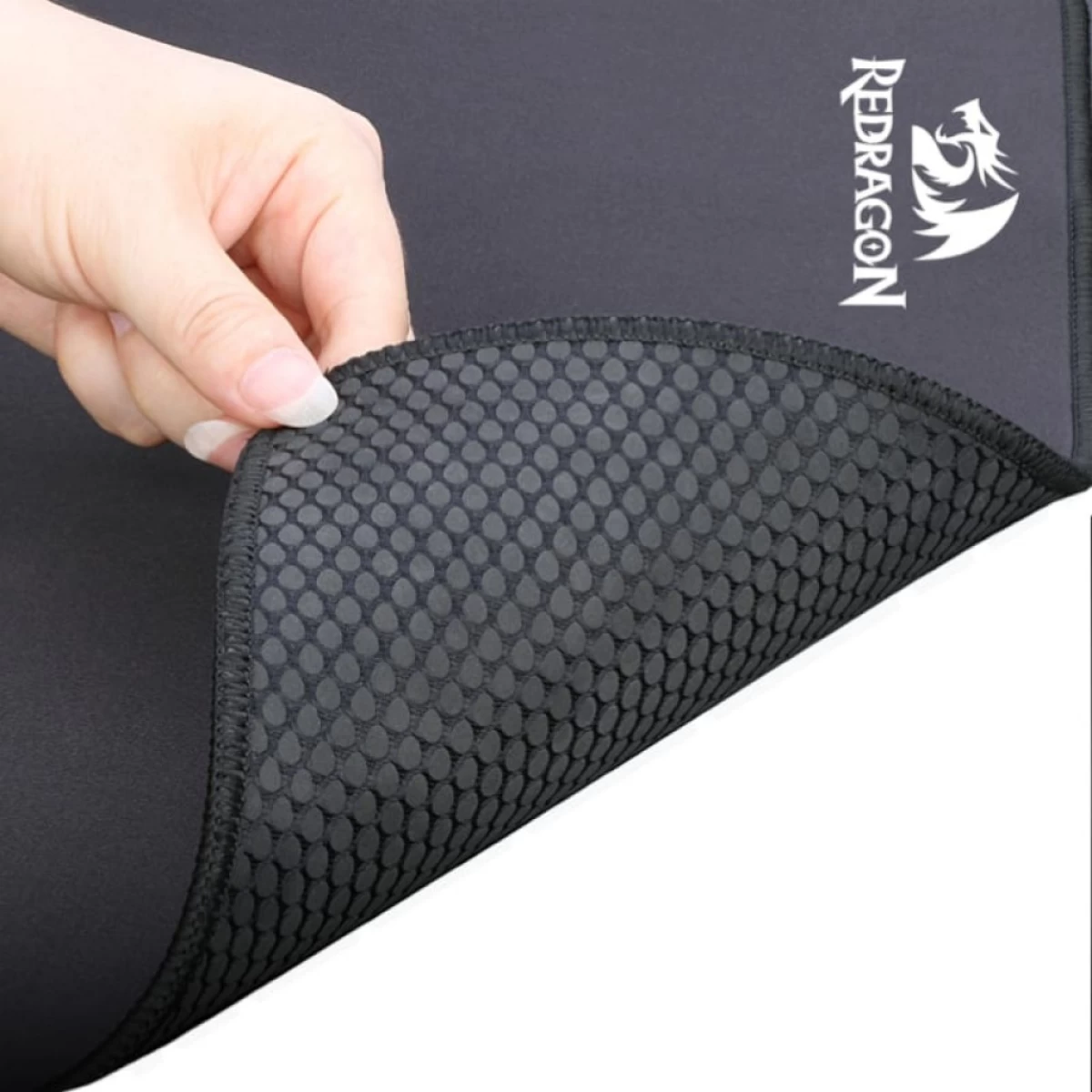 Redragon P032 Flick XL Mouse Pad with Stitched Edges Waterproof for Work Games Office Home