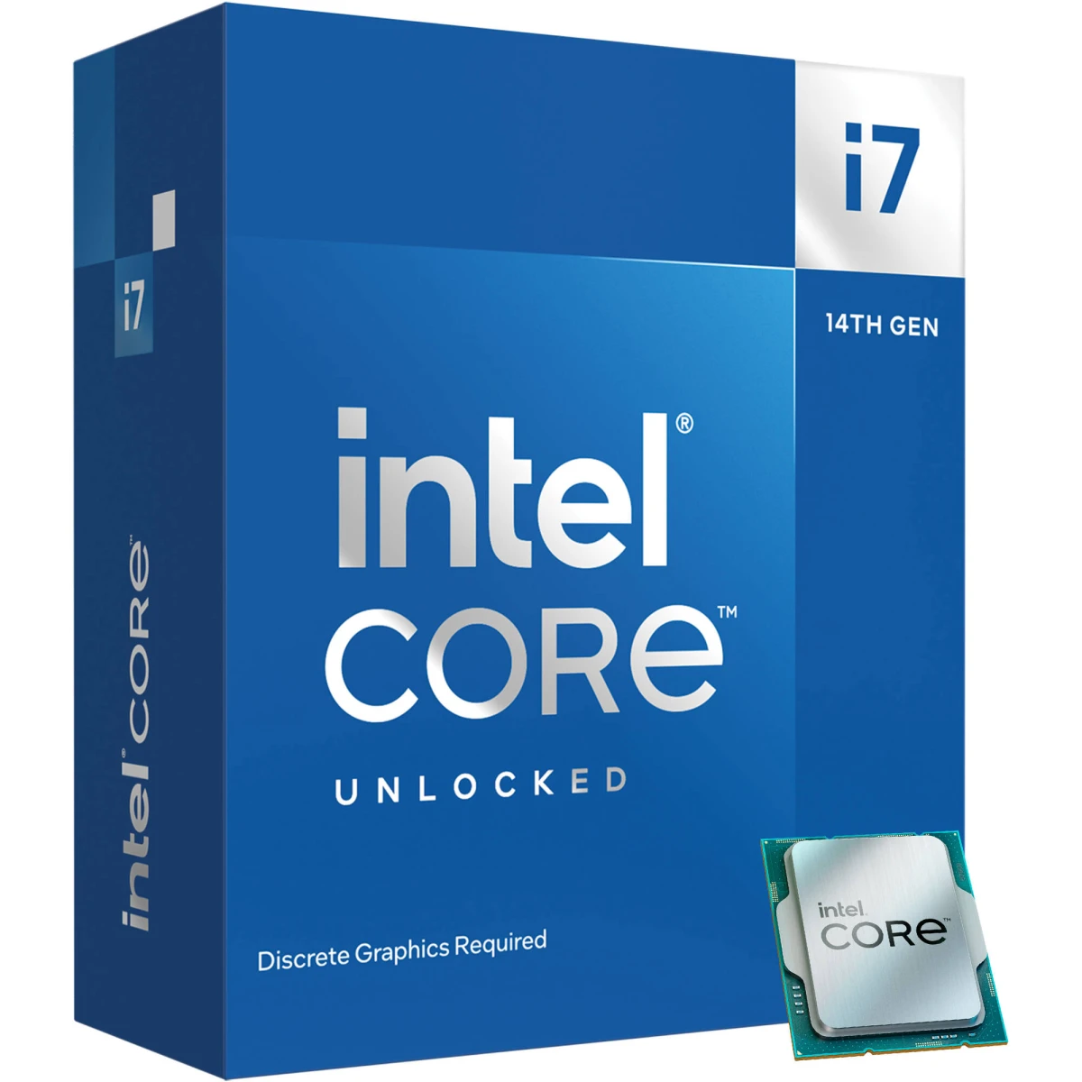 Intel NEW 14Gen Core i7-14700KF 20-Cores up to 5.6 GHz L2+L3 61MB Cache Unlocked w/o Integrated Graphics - Box