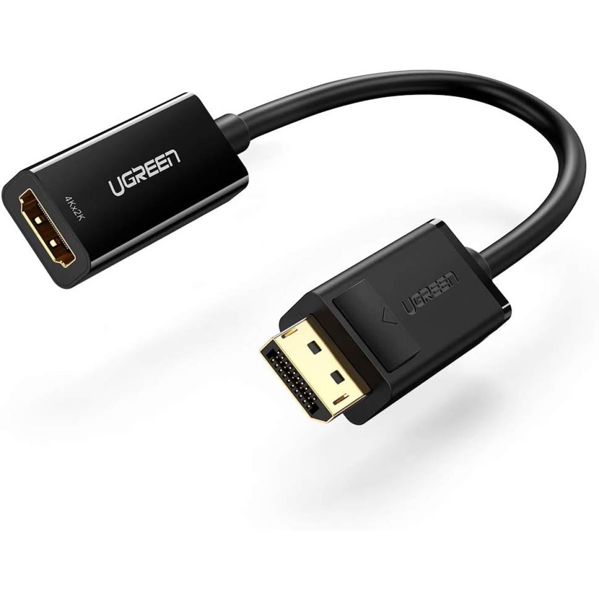 UGREEN Cable Cable From DisplayPort (Male) to HDMI (Female) (Unidirectional) 4K 30Hz 12bit Black 