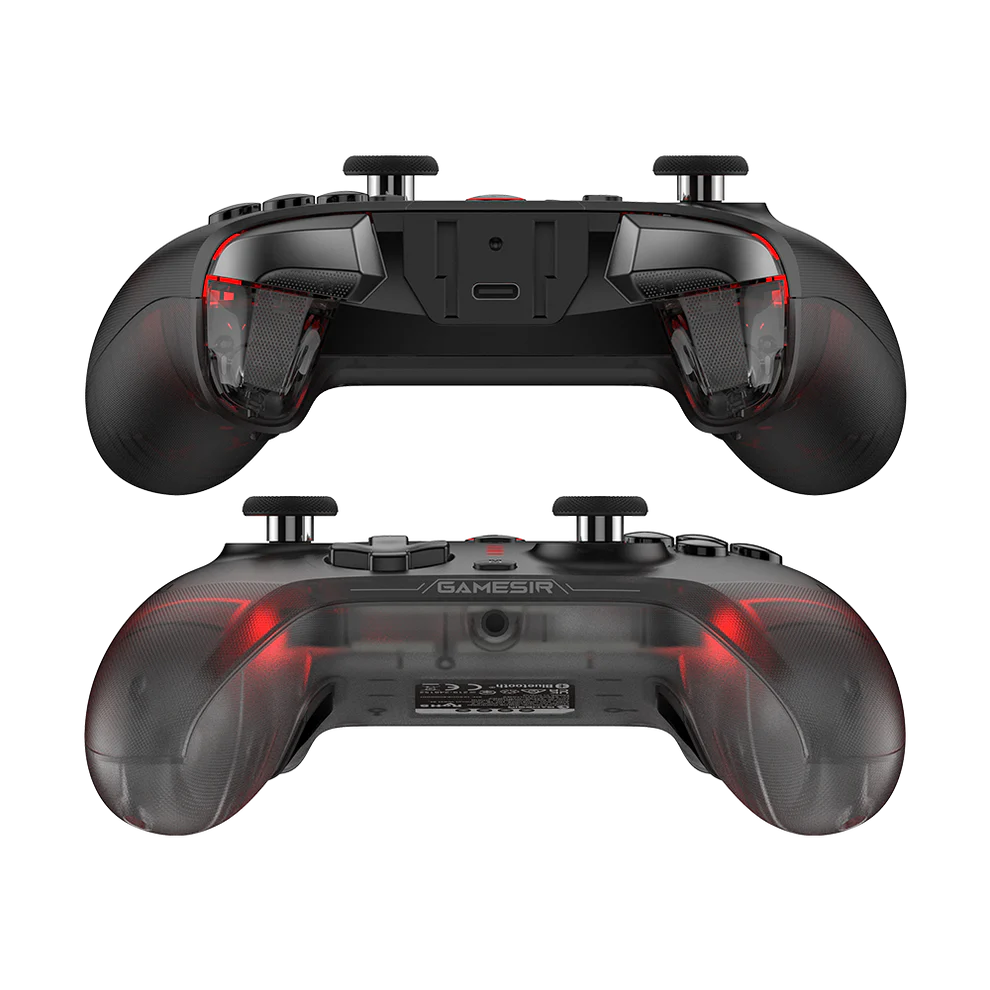 GameSir Cyclone 2 Wireless Controller - 1000Hz Polling Rate, TMR Joysticks, Hall/Micro 2-in-1 Triggers for PC/Switch/Android/iOS, PC Gaming Controller with Charging Dock (Black)