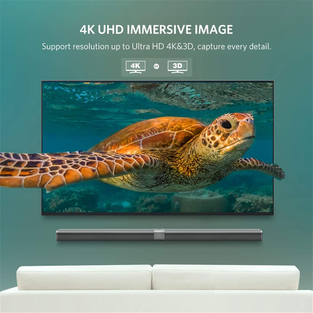 UGREEN DisplayPort to DisplayPort Cable 4K 60HZ, DP Male to Male Cable Support 4K Resolution and Full 1080P HD with Video and Audio Compatible with HDTV, Projectors and Monitors, 1.5M