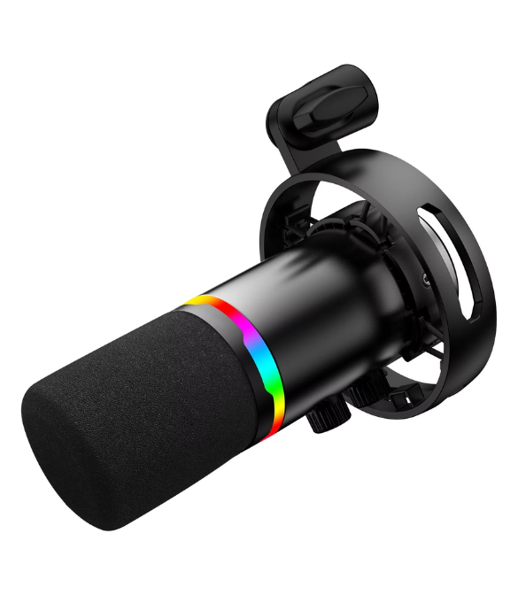 REDRAGON SOLARA GM307 Moving-coil Gaming Microphone with stand -Black