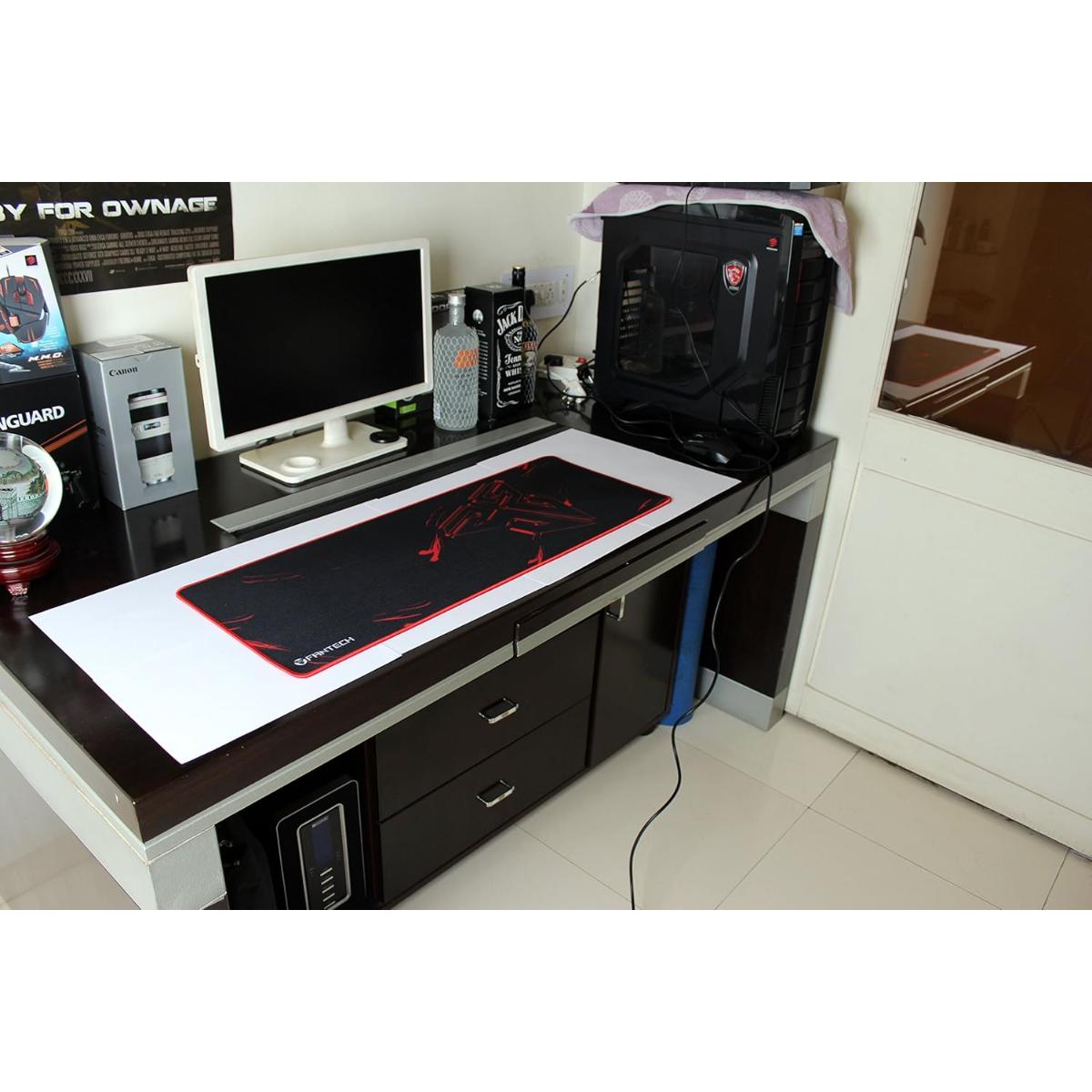 FANTECH MP80 Sven Premium Professional Gaming Mouse Pad - Size 800x300x3 - For Keyboard & Mouse