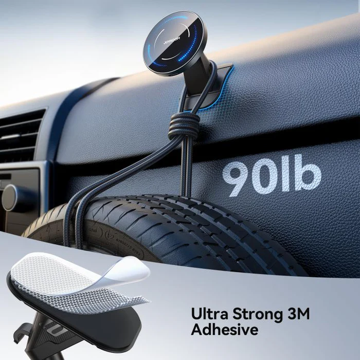 JOYROOM JR-ZS502 Magnetic Wireless Car Holder – 15W-Black