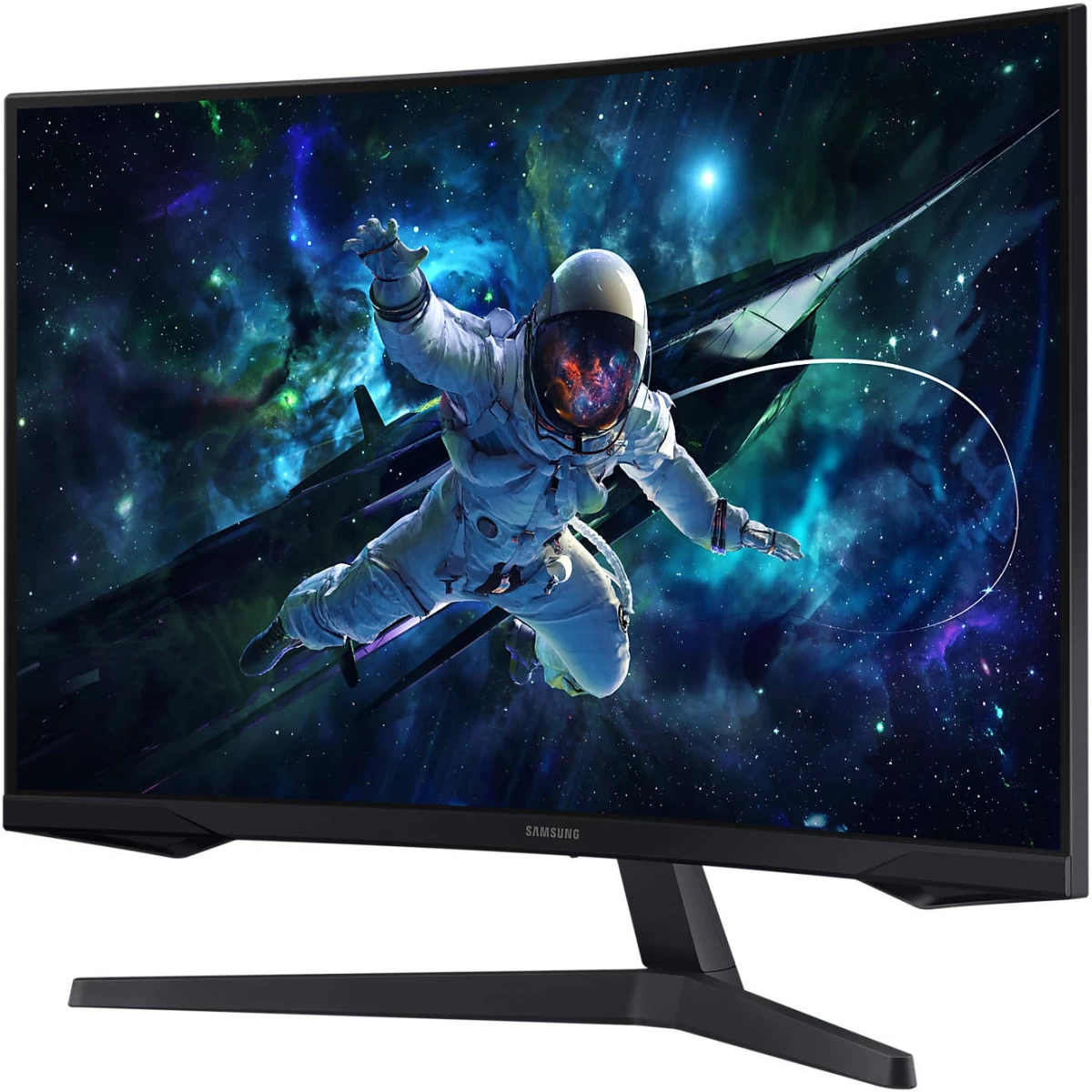 SAMSUNG 32" Odyssey G5 G55C (2023) 2K HDR10 165hz 1ms 1000R Curved AMD FreeSync Eye Care - Black