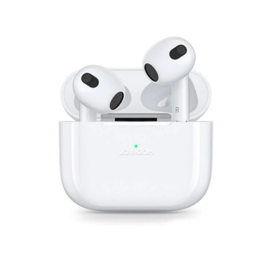 Joyroom JR-T03S Plus 4th Generation Jerry version Normal Quality TWS Bluetooth Headset Support Wireless charge pop-up and noise reduction - White