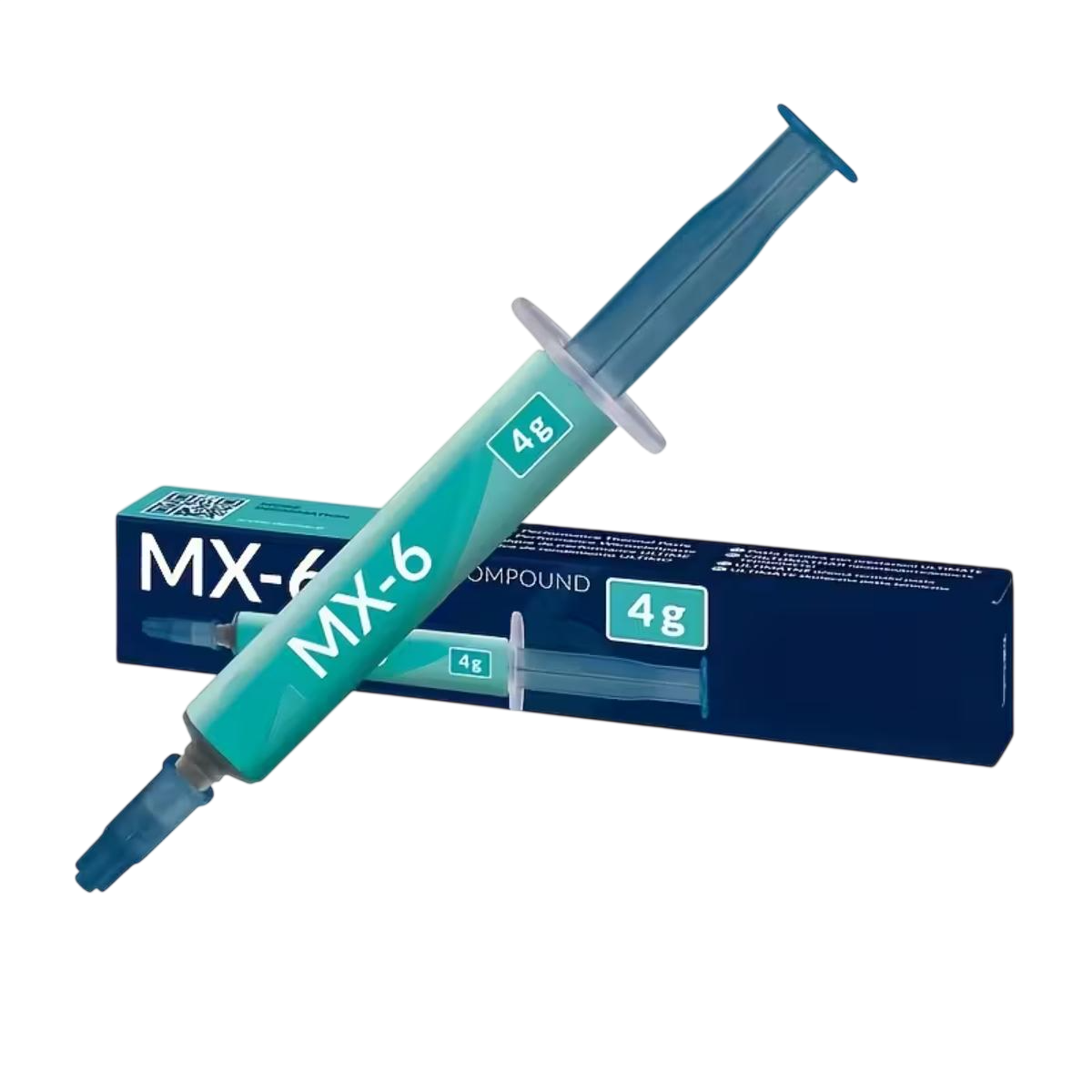 ARCTIC MX-6 (4G) - Ultimate Performance Thermal Paste for CPU, Consoles, Graphics Cards, laptops, Very high Thermal Conductivity, Long Durability, Non-Conductive