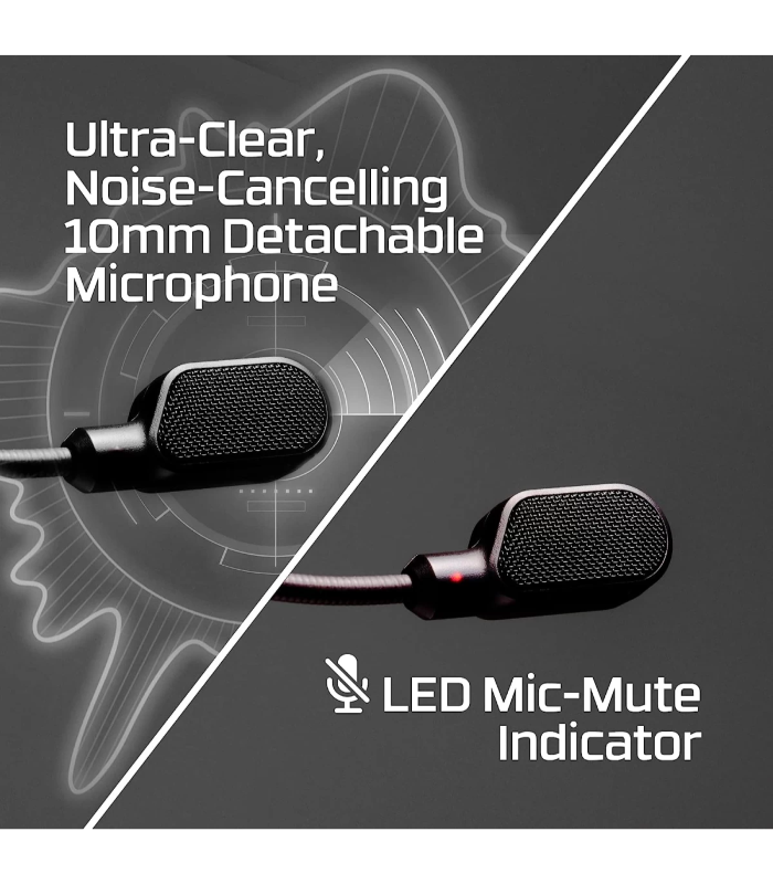HyperX Cloud III Wired Angled 53mm Drivers DTS Memory Foam Durable Frame Ultra-Clear 10mm Mic USB-C & USB-A 3.5mm For PC, PS5, Xbox Series X|S - Red