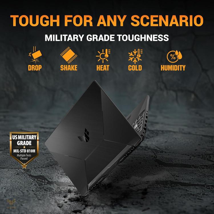 ASUS TUF A16 (2025) AMD Ryzen 7 7445HS, Gaming Laptop Nvidia RTX 4050 6GB DDR6 & IPS 144Hz Display 16" Mecha Gray Windows 11 Home