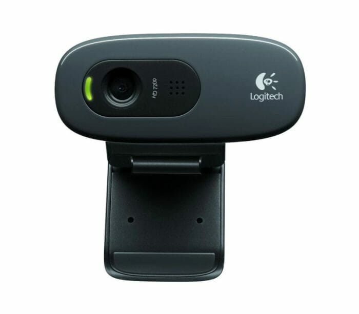 Logitech C270 HD Webcam Built-in Mic, USB 2.0