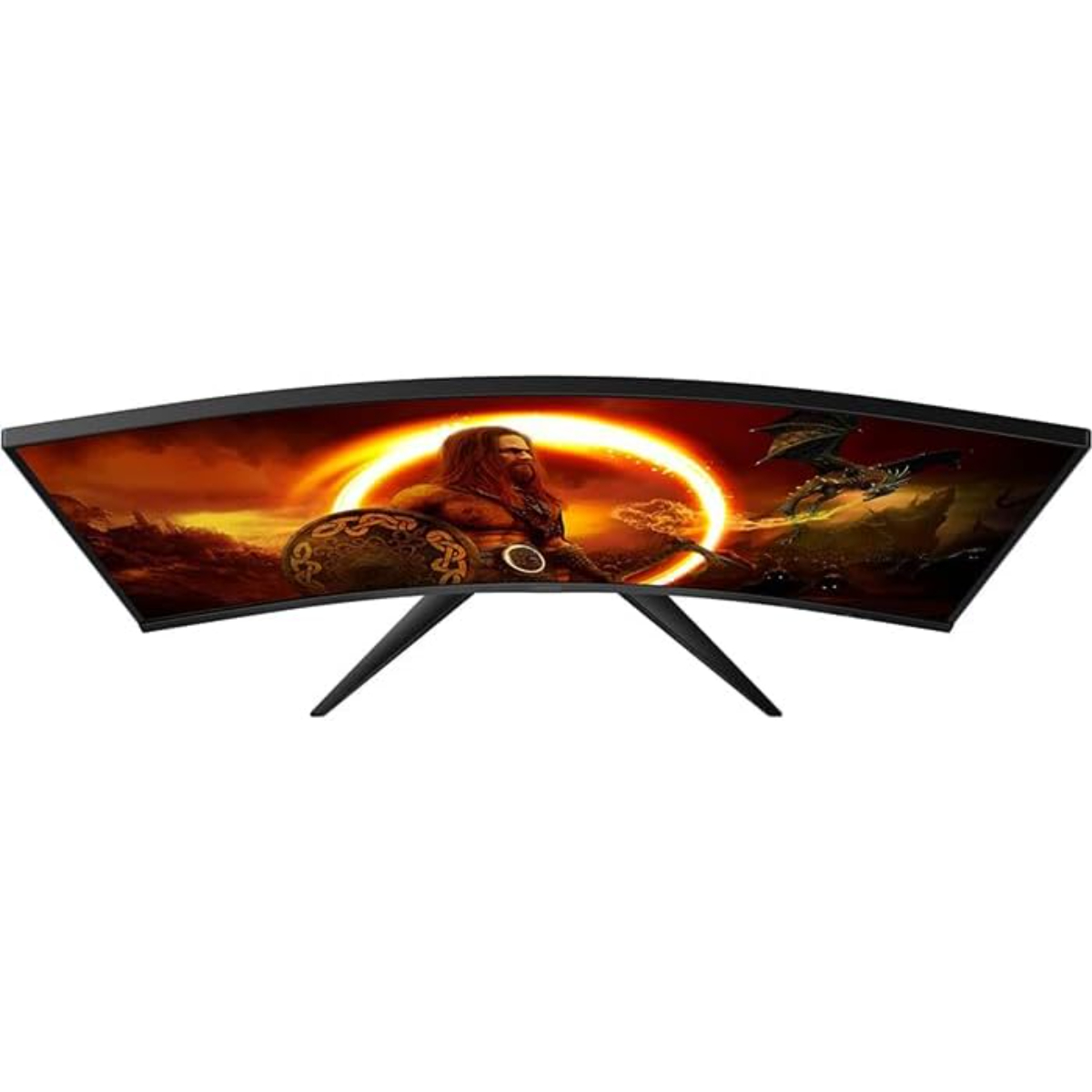 AOC C27G2Z2 27"(68.6CM) Curved Frameless Ultra-Fast Gaming Monitor, FHD 1920 X 1080, 250Hz 0.5ms, HDMI, Adaptive Sync, Height Adjustable Stand, High Dynamic Range, G-MENU, Black