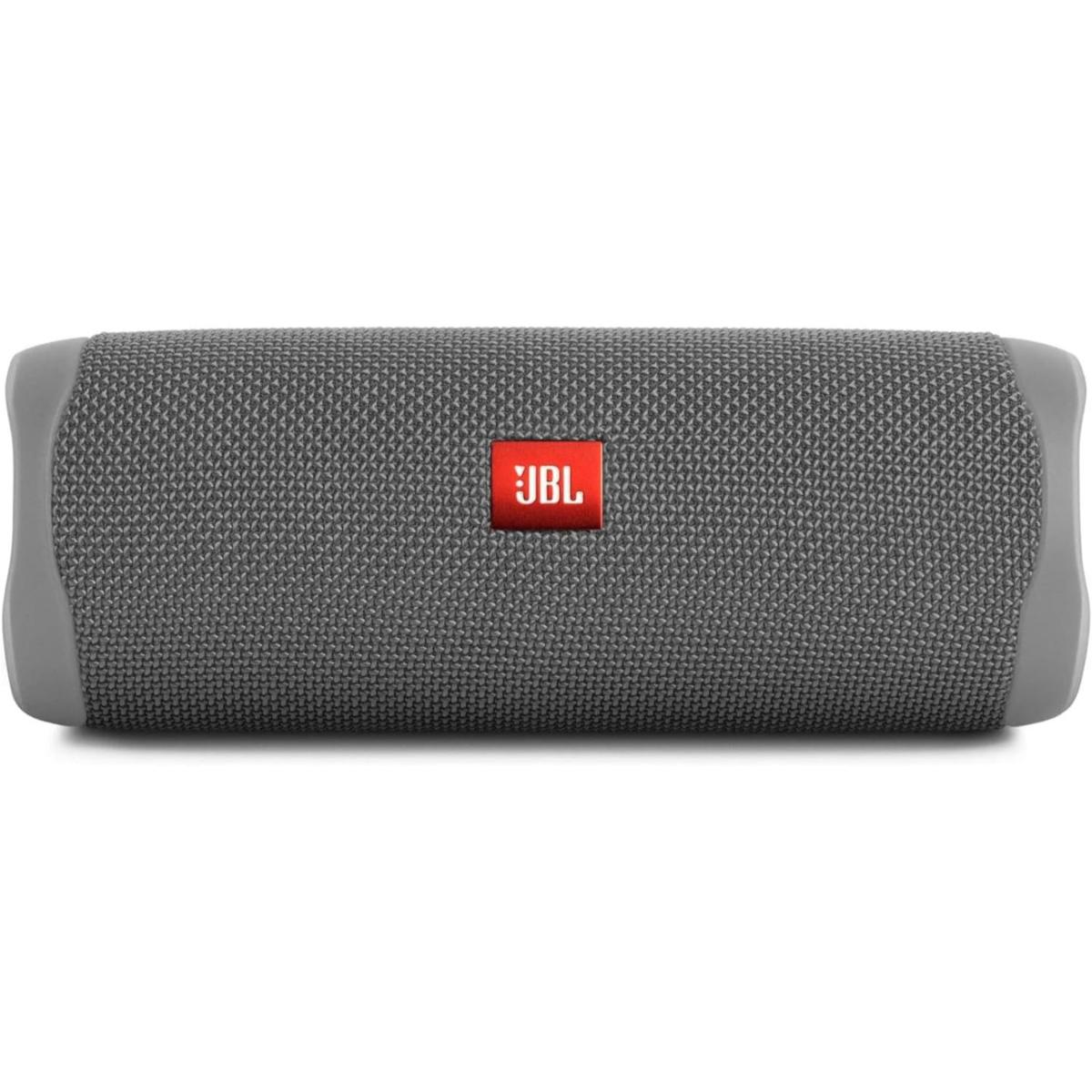 JBL FLIP 5 Waterproof Portable Bluetooth Speaker JBL Original, Powerful Sound Pro Sound WaterProof 12 Hours Battery Life - Gray