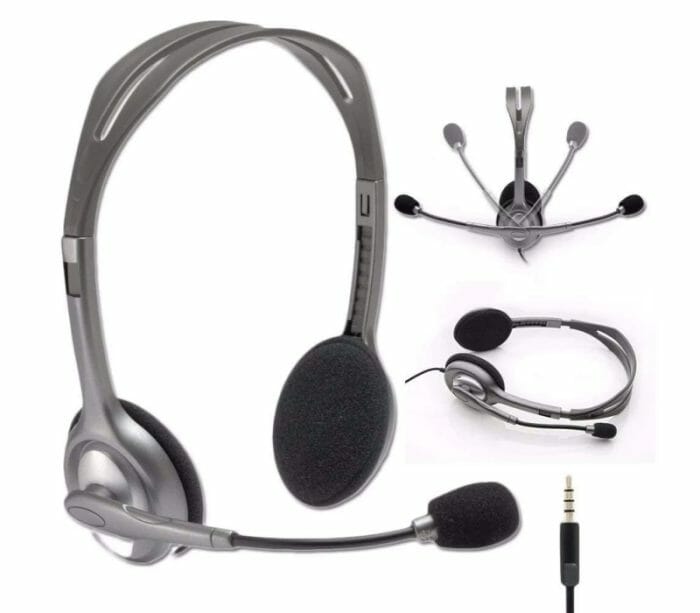 Logitech H111 Stereo Headset - Noise-cancelling hover