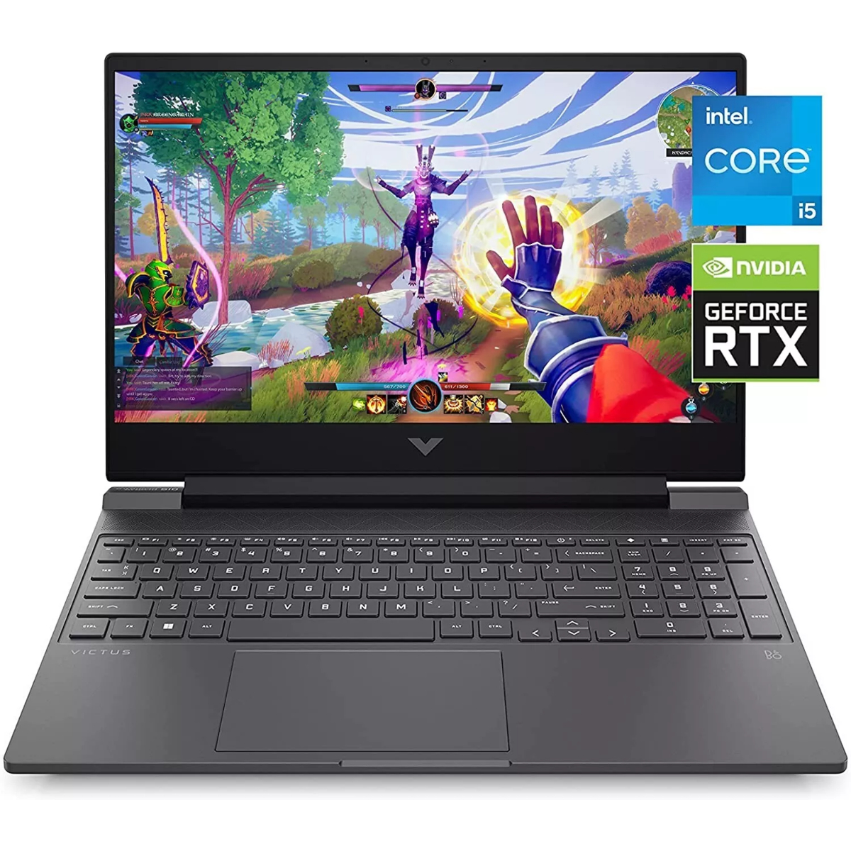 Victus by HP (2024) 15-fa2013dx NEW 13Gen Intel Core i5 13420H12-Cores w/ Nvidia RTX 3050 6GB & 144Hz Display - Mica Silver