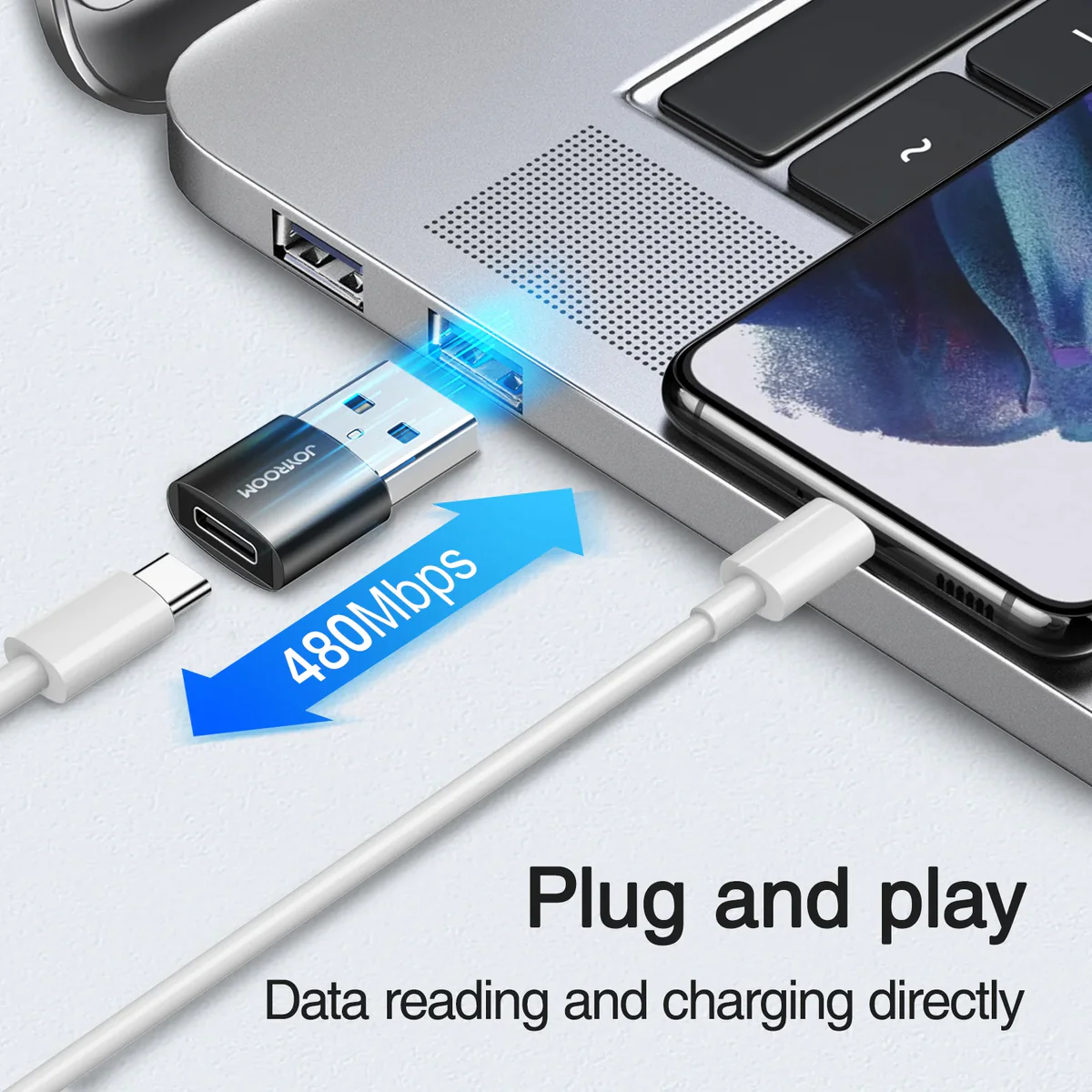 JOYROOM S-H152 USB to USB-C Adapter