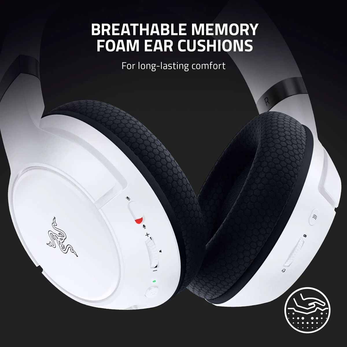 Razer Kaira X for Playstation Wired Gaming Headset for PS5 - White