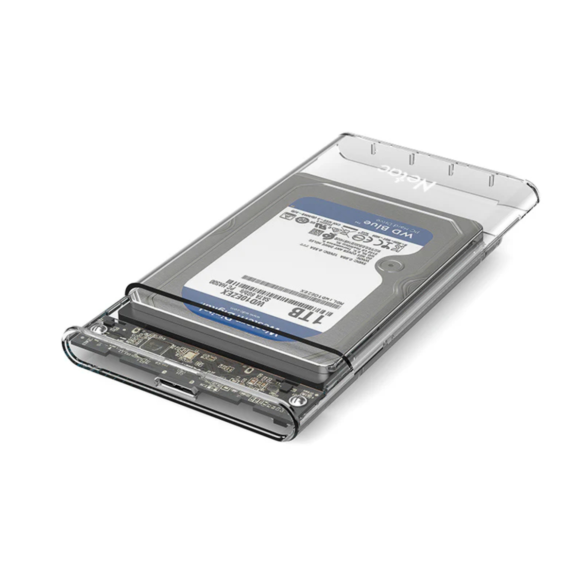 Netac WH11 2.5" Portable Hard Disk HDD and SSD Case with SATA 3.0.