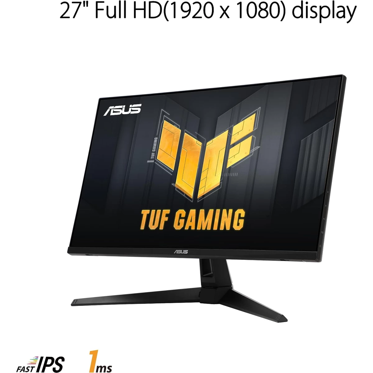 ASUS TUF Gaming VG279QM1A 27” Fast IPS Full HD 280Hz 1ms Extreme Low Motion Blur Sync G-SYNC Compatible - Black