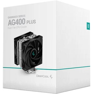 DeepCool GAMMAXX AG400 Plus CPU Air Cooler Support 220w TDP 4pcs Heat Pipes w/120mm PWM Fan
