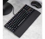 Redragon P036 Meteor M Keyboard Wrist Rest Pad Soft Memory Foam w/ Anti-Slip Rubber Base For 80% 87 Keys Compact Size - Image 2