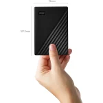 WD 4TB My Passport Portable External Hard Drive, Black - Image 2