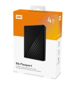WD 4TB My Passport Portable External Hard Drive, Black