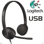 Logitech USB Headset H340, Stereo, USB Headset for Windows & Mac