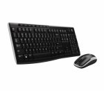 Logitech MK270 Wireless Keyboard and Mouse Combo (Black) - Image 3