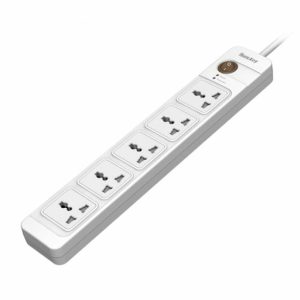 Huntkey SZE501 Power Strips, 5M Cabel Universal Standard