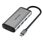 Vention Type - C to HDMI + 3 x USB3.0 Converter 0.15M