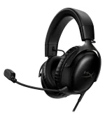 HyperX Cloud III Wired Angled 53mm Drivers DTS Memory Foam Durable Frame Ultra-Clear 10mm Mic USB-C & USB-A 3.5mm For PC, PS5, Xbox Series X|S - Black - Image 5