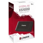 Kingston XS1000 1TB High Performance Pocket-Sized External SSD USB C w/ USB-C to USB-A Cable