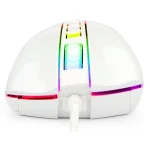 Redragon M711 COBRA Gaming Mouse with 16.8 Million RGB Color Backlit, 10,000 DPI Adjustable, Comfortable Grip, 7 Programmable Buttons - White - Image 2