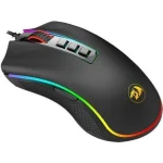 Redragon M711 COBRA Gaming Mouse with 16.8 Million RGB Color Backlit, 10,000 DPI Adjustable, Comfortable Grip, 7 Programmable Buttons