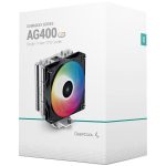 Deepcool GAMMAXX AG400 LED PWM 120mm Fan 4 Heat Pipes CPU Cooler Support LGA 1700