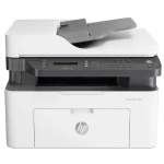 HP LaserJet MFP M137FNW Mono Black and White Laser Multifunction 4-In-One Printer With Auto Feeder - White - Image 3