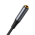 JOYROOM stereo audio cable AUX 3.5 mm mini jack (male) - mini jack (female) 1.2 m black (SY-A09) - Image 2