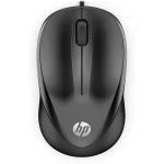 HP 1000 Wired Optical Mouse with 3 Buttons and 1000 DPI - Black