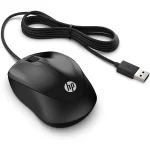 HP 1000 Wired Optical Mouse with 3 Buttons and 1000 DPI - Black - Image 3