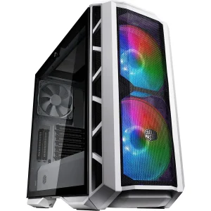 Cooler Master MasterCase H500P Mesh & Tempered Glass Side Panel ARGB Airflow - White
