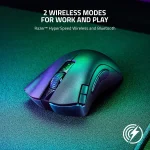 Razer DeathAdder V2 X HyperSpeed Ultra-Fast Wireless 7 Buttons Mechanical Switches 14K DPI - Image 2